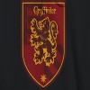 Harry Potter Men's Griffindor Emblem Long Sleeve Graphic Cotton Sweatshirt Hoodie - Black S - 2 of 3