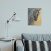 Stupell Industries Abstract Textured Horse Portrait Grey Yellow Painting - 2 of 4