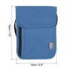 Unique Bargains Waterproof Passport Holder Neck Wallet for Women Men - 2 of 4
