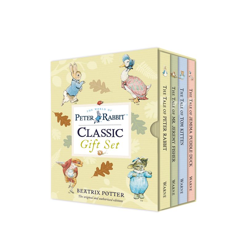 Peter Rabbit Naturally Better Classic Gift Set - by  Beatrix Potter (Mixed Media Product), 1 of 2