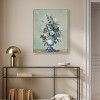 Art Remedy Paul Cezanne - Flowers in a Rococo Vase Vintage Classic Roses Wall Art Framed - 2 of 4