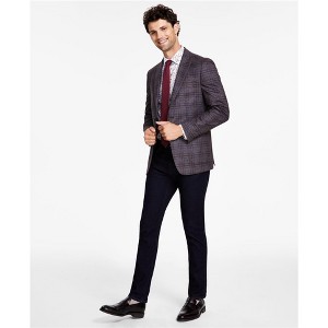 bar III Mens Slim Fit Knit Sport Two Button Blazer Jacket - 1 of 1