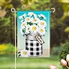Evergreen Milk Can with Daisies Burlap Garden Flag 12 x 18 Inches Indoor Outdoor Decor - 2 of 4
