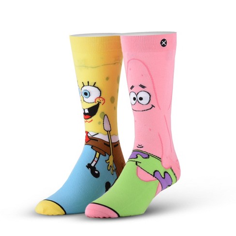 Odd Sox, Spongebob & Patrick 360, Funny Novelty Socks, Large : Target