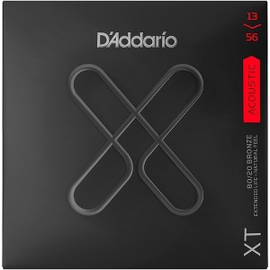 D'Addario XT 80/20 Bronze Acoustic Guitar Strings, Medium, 13-56 - 1 of 4