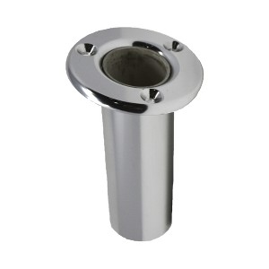 Taco Marine Flush Mount Rod Holder 10° - Black Aluminum - F310702BXY - 1 of 1