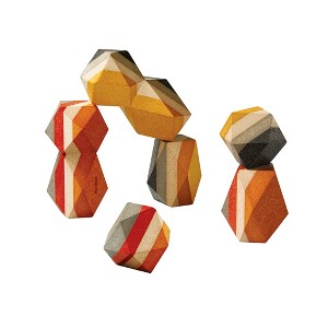Plantoys| Geo Stacking Rock - 1 of 4