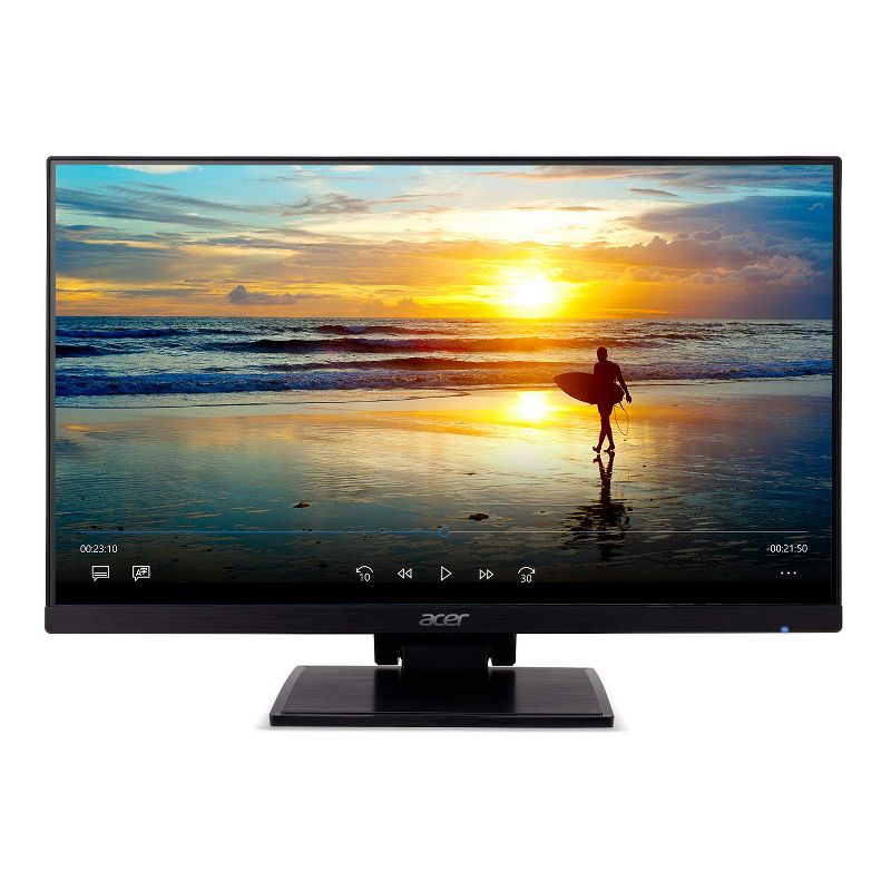 Acer UT1 23.8" Widescreen Monitor Display Full HD 1920x1080 4ms GTG 60Hz 250 Nit - Manufacturer Refurbished, 1 of 6