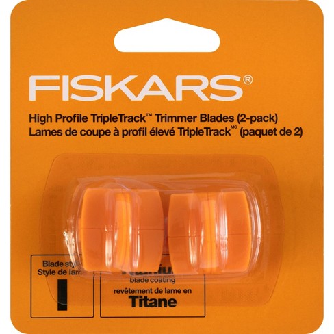 Fiskars TripleTrack High-Profile Titanium Blades - 2 Pkg