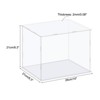 Unique Bargains Acrylic Dustproof Protection Showcase for Collectibles Display - 2 of 3