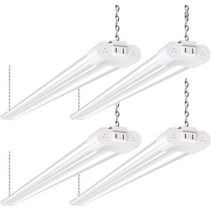 MyDepot LED Lamp with Power Cord and On/Off Switch, 4 Pack, Hanging or Flush Mount - 1 of 4