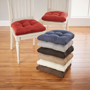 BrylaneHome 17" Omega Gripper Universal Chair Pads - 1 of 1