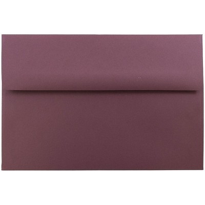 JAM Paper A8 Invitation Envelopes 5.5 x 8.125 Burgundy 36395845