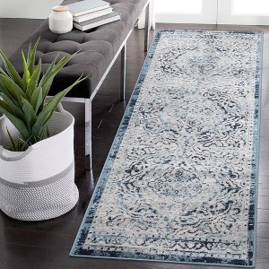 Vintage Medallion Area Rug Indoor Non-Shedding Stain Resistant Rugs Carpet Floral Rugs for Living Room Bedroom - 1 of 4
