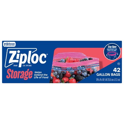Ziploc Storage Gallon Bags