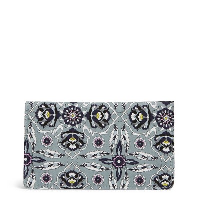 Vera Bradley Women's Cotton Checkbook Cover Provence Paisley