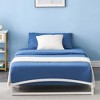 homfan Bed Frame Low Profile, Metal Platform Bed Frame, Mattress Foundation, No Box Spring Needed - 3 of 4