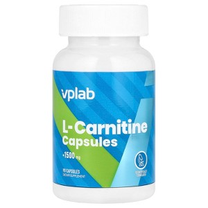 Vplab L-Carnitine, 90 Capsules (500 mg per Capsule) - 1 of 4