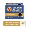 Victor Allen's Coffee Morning Blend, Light Roast, 42 Count, Single Serve Coffee Pods for Keurig K-Cup Brewers - 3 of 4