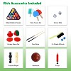 LOVSON 5-in-1 Multi-Game Table - Billiards, Push Hockey, Foosball, Ping Pong, and Basketball black/blue - 4 of 4