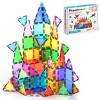 PICASSO-TILES Magnetic Tiles, Construction STEM Building Blocks Set, Educational Toy for Kids, 60PCS - 3 of 4