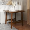 Flash Furniture Eli Solid Wood Farmhouse End Table, Trestle Style Accent Table - 3 of 4