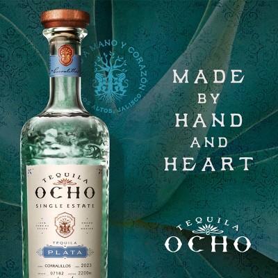 Tequila Ocho Plata Tequila - 750ml Bottle