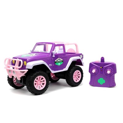 Girl Scouts RC Jeep Wrangler 1:16 Scale Remote Control Car 2.4ghz