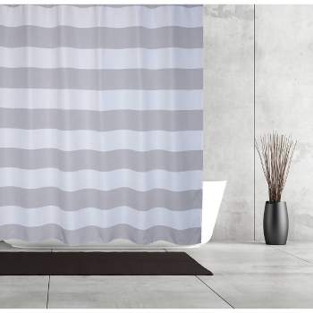 Dark gray Louis Vuitton shower curtains, Rosamiss Store