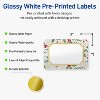 Avery Labels, 2" x 3", Gold-Blue Border Berries, Glossy, 80ct - 2 of 4