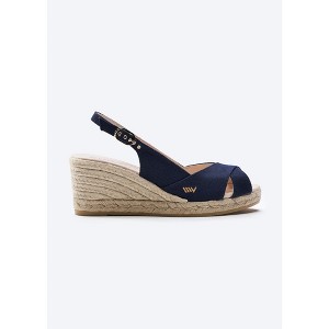 Llansa Canvas Espadrille Sandal Wedges - 1 of 4
