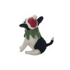 Gallerie II Dog Santa Hat Figurine - 3 of 4