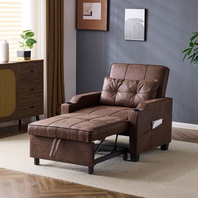 Karl Home |35.04 Inch Wide Single  Sofa Bed