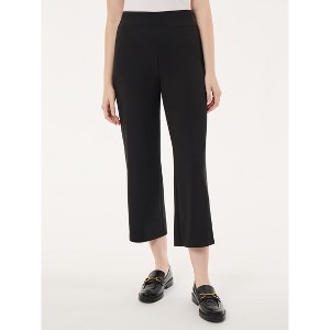 Jones New York Pull-On Cropped Wide Leg Pant - L - 1 of 3