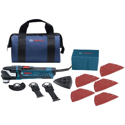 Bosch StarlockPlus 4 amps 120 V Corded Oscillating Multi-Tool Kit
