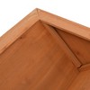vidaXL Planter Brown Solid Firwood with Water-Based Paint Large Planters - 4 of 4