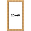 PosterPalooza | Panoramic Embellished Gold Picture Frame - UV Acrylic, Foam Board Backing, Hanging Hardware - 2 of 4