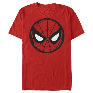 Men's Marvel Spider-Man Face Icon T-Shirt - 1 of 3