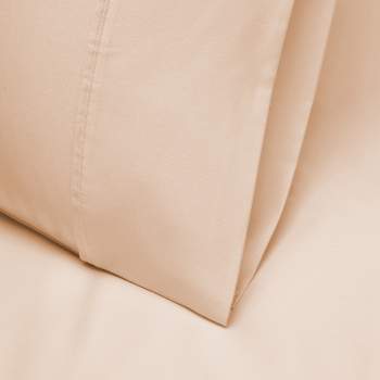 1000 Thread Count Solid Lyocell-Blend Pillowcase Set by Blue Nile Mills