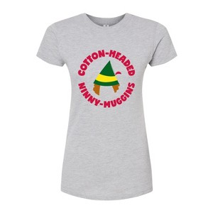 Women's - ELF - Christmas Family Set Ninny Muggins Fitted Graphic T-Shirt - 1 of 3