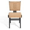 Susanne Woven Dining Chair (Set of 2) - SFV4121 - Safavieh Couture - 2 of 4