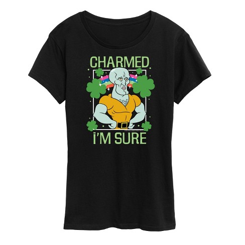 Women's - SpongeBob Squarepants - Charmed Im Sure Short Sleeve Graphic T-Shirt - image 1 of 4