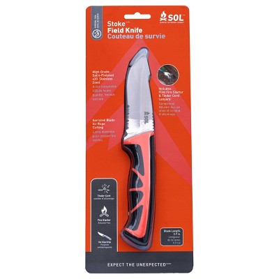 Survive Outdoors Longer Stoke Field Knife : Target