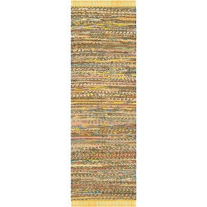 Rag Rug RAR121 Hand Woven Indoor Rugs - Safavieh - 1 of 4