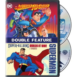 The Batman/Superman Movie / Superman: Super-Villains: Worlds at War! (DVD) - 1 of 1