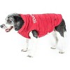 Touchdog (R) Waggin Swag Ultra-Plush Insulated and Reversible Dog Coat - 3 of 4