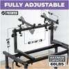 Liquid Stands 3 Tier Keyboard Stand w/ Wheels Music Studio Desk for Music Production for 49 54 61 88 Key - Rolling Home Studio Workstation DJ Table - 2 of 4