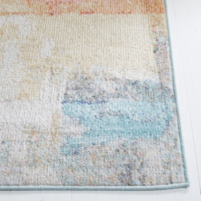 Ivory Phoenix Elegance 8' x 10' Synthetic Area Rug