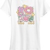 Women's - Instant Message - Kawaii Japanese Mochi Donuts Short Sleeve Graphic T-Shirt - 2 of 4