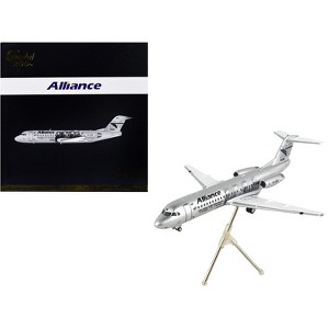 Fokker F70 Commercial Aircraft "Alliance Airlines" Silver Met 1/200 Diecast Model Airplane by GeminiJets - 1 of 3